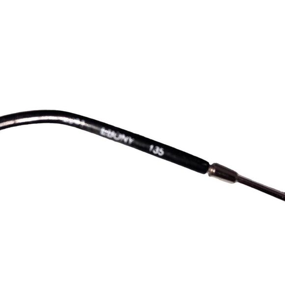 Lauren Hutton Ebony Eyeglass Frames Tortoiseshell Inner 135 - Picture 16 of 16